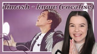 Dimash - 'Know (Vocalise)' Live Performance Reaction | Carmen Reacts