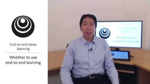 Whether to Use End-To-End Deep Learning (C3W2L10)