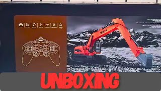 Rc Excavator Huina Long Arm | Rc Excavator Huina 1551 Unboxing