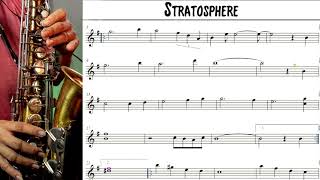 Video thumbnail of "Stratosphere - Partitura Sax Alto"