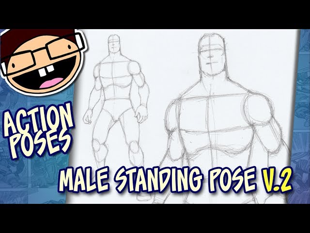 Drawing Some Manga/anime Male poses. - YouTube