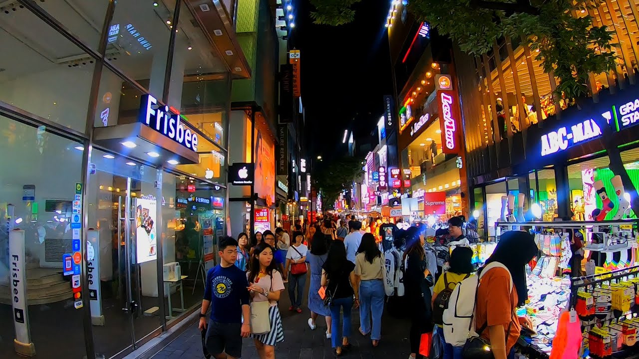 MYEONGDONG SHOPPING  DISTRICT Seoul YouTube