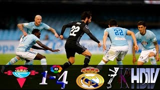 ملخص مباراة ريال مدريد وسيلتا فيغو 4-1 شاشة كاملة ᴴᴰ تعليق عصام الشوالي الدوري الاسباني