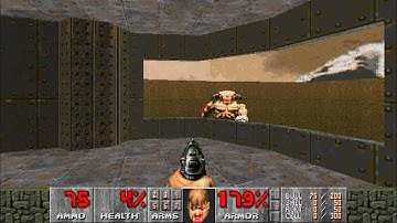 DOOM 2 - TNT Evilution (Map 1 - System Control): UV-Fast / UV-Plus 100% (PS5 Gameplay)