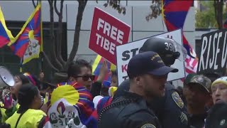 APEC protesters cause downtown SF disruptions