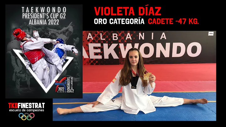 Video Albania Presidents Cup Violeta Daz