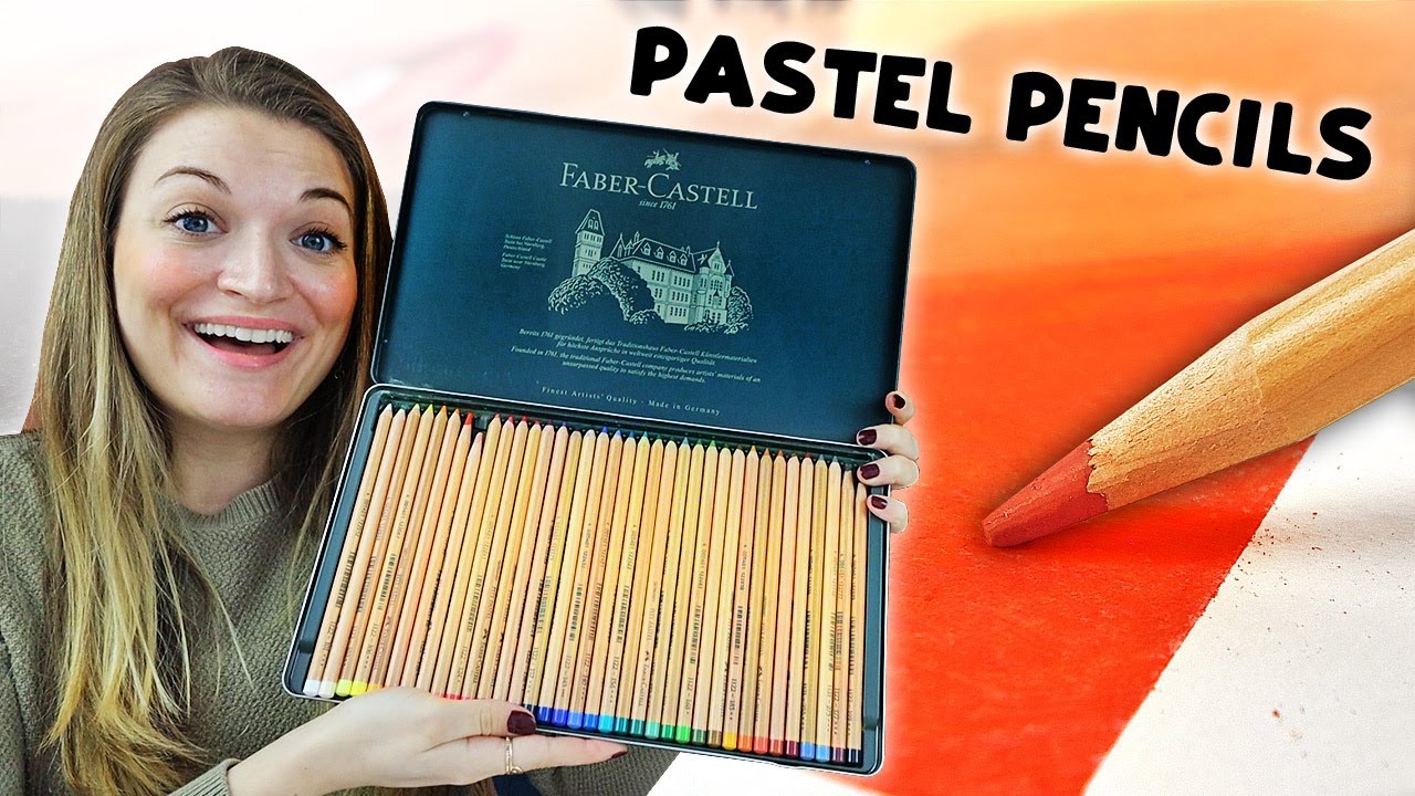 I Tested Professional Pastel Pencils - Portrait Drawing! 