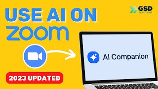 HOW TO ACTIVATE & USE ZOOM AI Companion [FULL Tutorial 2023]