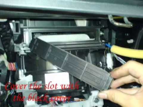 Perodua Myvi 2006-2011 Cabin Air Cond Filter Installation 