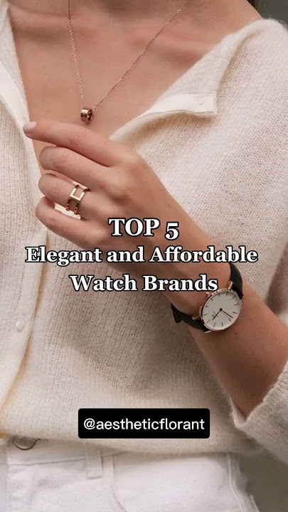 Top 5 elegant and affordable watch brands ⌚#shorts #watch #elegant #affordablewatches#youtubeshorts