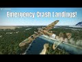 Best Emergency Crash Landings! IL-2 Sturmovik BoS Air Combat Simulator