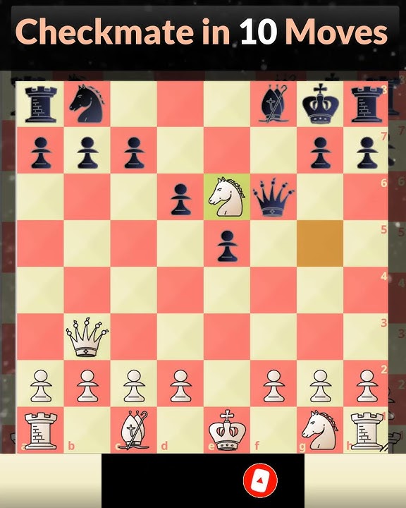 Vienna Opening Trap 5, Learn Chess Trap in 30 Seconds, Chess Trap #Shorts