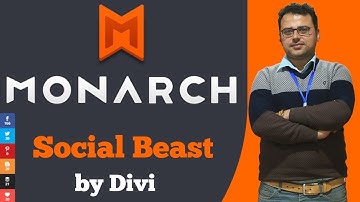 Divi Monarch Plugin Features and Installation | Urdu Hindi | Monarch Plugin For Wordpress