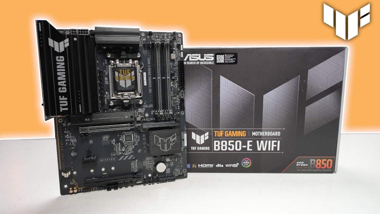 Unboxing the ASUS TUF B850-E WIFI – Worth It for AMD Gamers? - YouTube