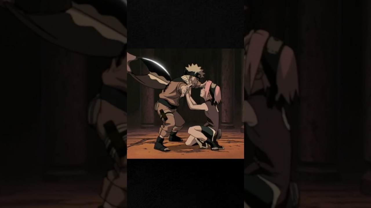 Naruto always protect Sakura but😔 #fyp #kny #foryou #narutoshippuden #naruto