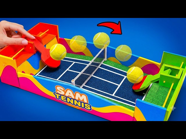 すごい！このDIY卓球台、ちゃんと遊べる！🤯🏓