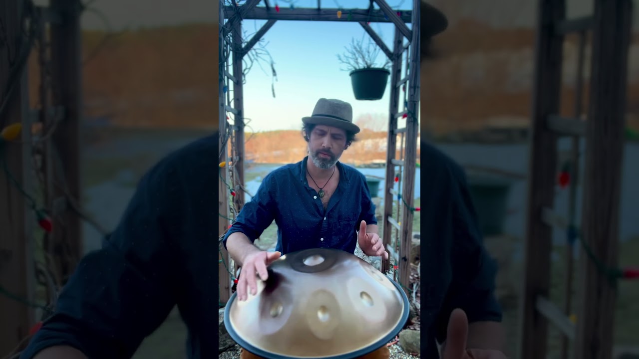 Birds, handpan and Sunset D Kurd #handpan #adventure #meditation #farm #wow