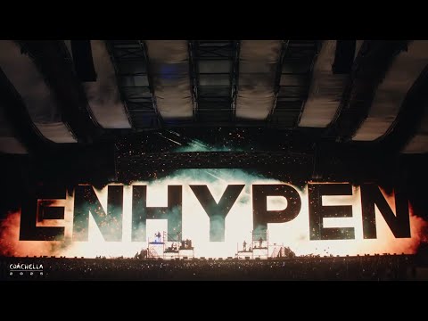 Coachella(コーチェラ)2025 ENHYPEN 会場限定パーカー coachella25-w2-sat-b-saravo-