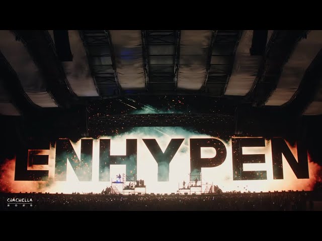 Coachella(コーチェラ)2025 ENHYPEN 会場限定パーカー Coachella