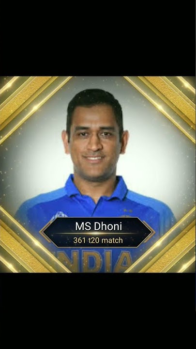top-5-players-who-played-most-t20-matches-for-india-ytshorts-shorts