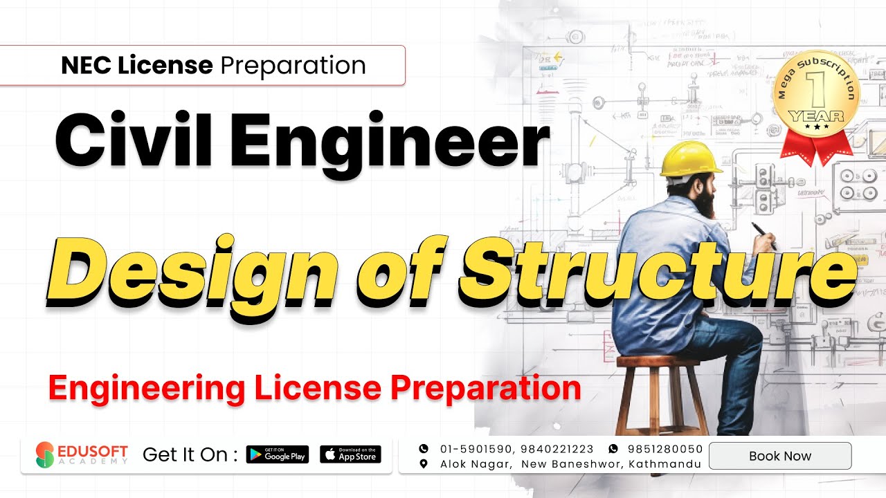 Engineering License Live Class | Topic: Design of Structure | Civil ...
