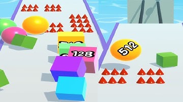 Ball Run 2048 ! All Levels Gameplay (1311-1330) android, ios