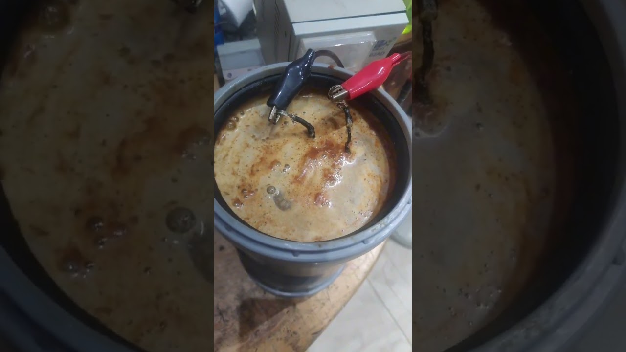 خلية هيدروجين اعرف ليه لون المياة يتغيروتقل الكفاءة والتحليل وازاي احضر افضل و اقوى مياة وبدون تكلفة