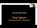 470th 1mby1m roundtable january 30 2020 with osayi igharo ripple vc