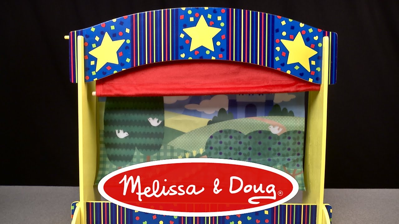 melissa & doug puppet theatre