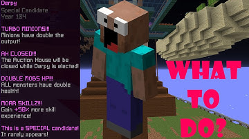 What YOU should do during DERPY | Hypixel Skyblock