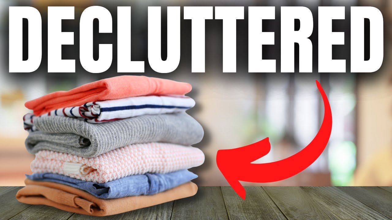 DECLUTTER Your CLOSET Like A BOSS! - YouTube