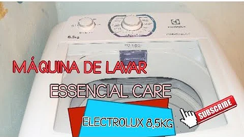 Como usar a máquina de lavar Electrolux 8 5Kg?