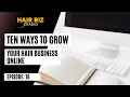 Episode 16: Ten Ways to Grow Your Hair Extension Business Online