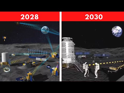 Incredible Engineering, How China Aim to Complete Lunar Base By 2028, China Tiangong Space Station