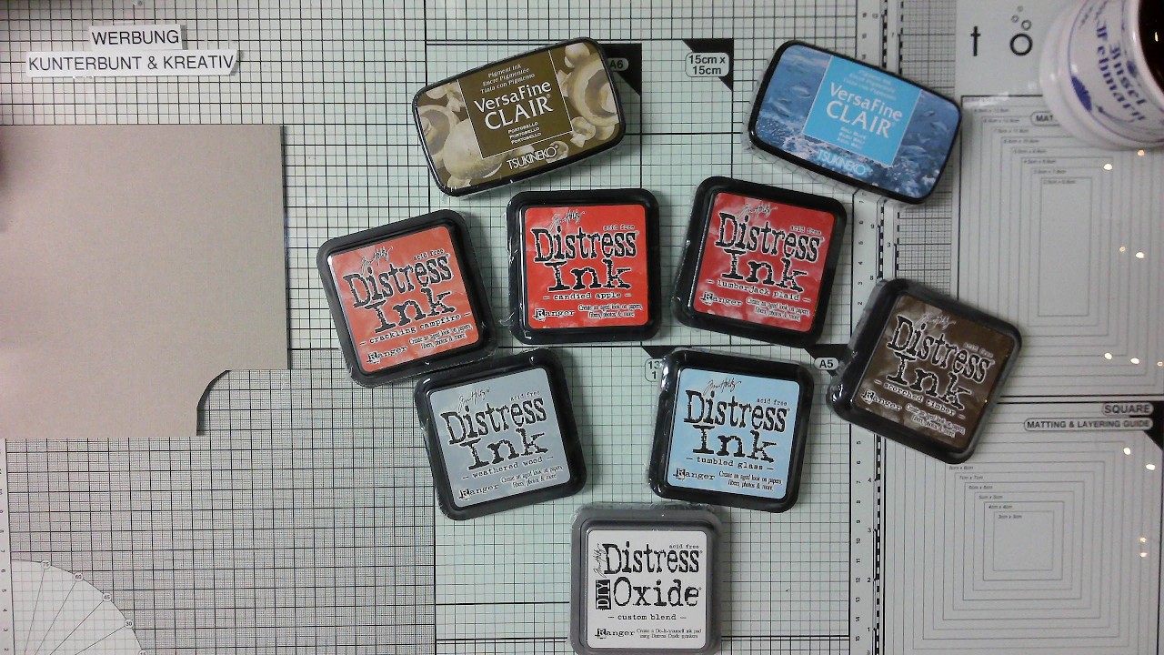 ❣️ neue Stempelkissen sind eingezogen, wie sehen die eigentlich aus? ❣️