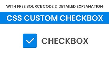 Custom Checkbox Using CSS