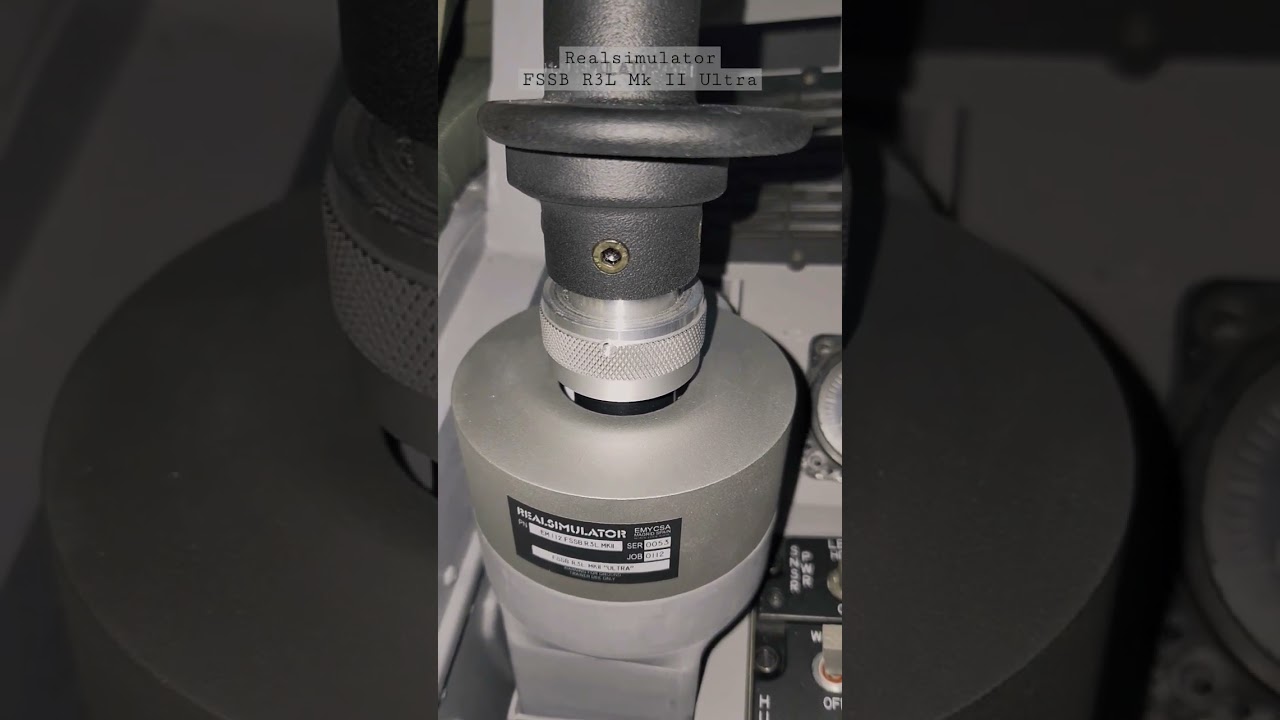 Realsimulator FSSB R3L Mk II Ultra in the F-16CM ViperPit - YouTube