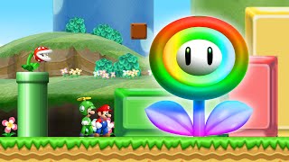 New Super Mario Bros. Wii: Find That Princess - 2 Player Co-Op Walkthrough #01