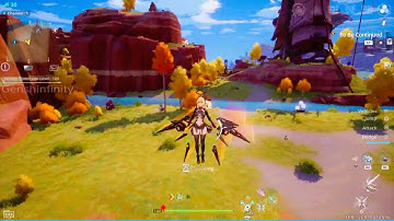 When you hit your head on the fence, you forgot how to fly | Antoria (Tower of Fantasy ToF PS5)