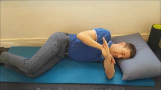 Sleeper Stretch for Rotator Cuff & Capsule Tightness  - Melbourne Sports Physiotherapy
