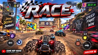 🔥 RACE Game – Crazy Off-Road Racing & Epic Car Battles! 🏎️💨 screenshot 5