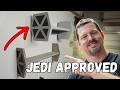 Scrap Wood to Epic TIE Fighter Shelves