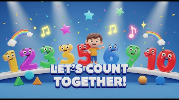 Let’s Count Numbers Together! 🎵 | Fun Counting Song for Kids