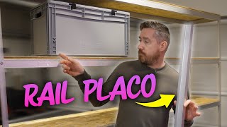 MAKE A 2M x 2M METAL SHELF WITH RAILS FOR PLASTERBOARD!!! (Solid and inexpensive) by Make in France 124,887 views 3 months ago 20 minutes