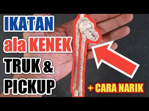 Video: Cara Mengikat Corak Kerja Terbuka