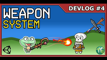Indie Game Devlog #4: I added weapons to my game? | Unity