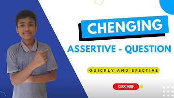 Assertive to Interrogative | Change Sentences Easily | English Grammar Lesson