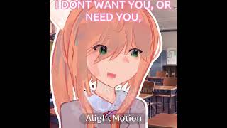 WATAMOTE TREND // SAYORI // #dokidokiliteratureclub #ddlc #animation #art #ibispaintx  #digitalart