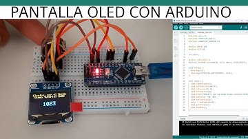 ARDUINO - Como Mostrar el Valor del Potenciómetro en Pantalla OLED 128x64 con Arduino