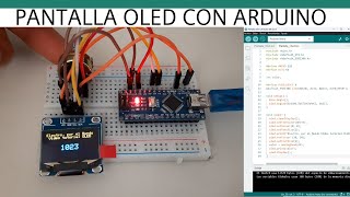 Arduino - Pantalla OLED 128X64 SSD1306 Comunicación I2C